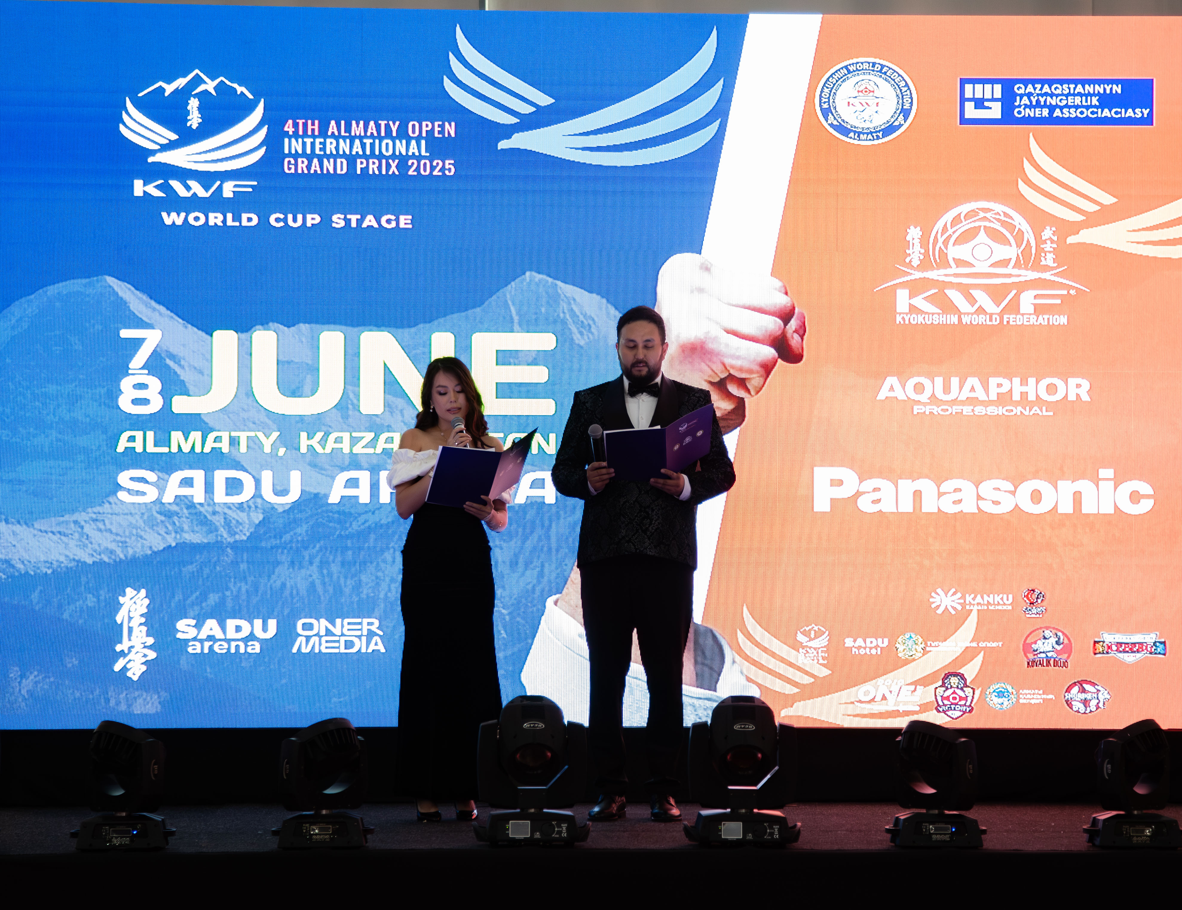 Panasonic спонсор турнира по карате «INTERNATIONAL GRAND PRIX ALMATY OPEN 2025»