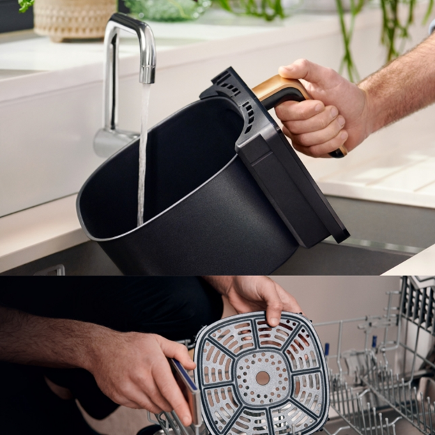 Как очистить аэрогриль