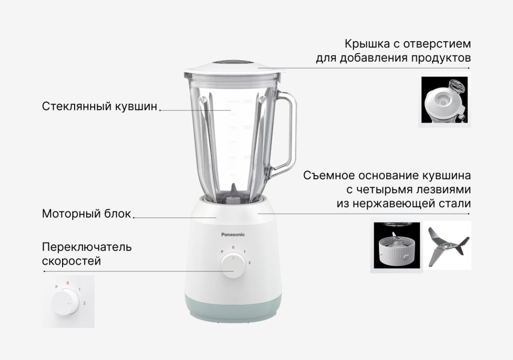 Стационарный блендер: мощный и производительный Стационарный блендер: мощный и производительный