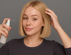 Как уложить каре феном